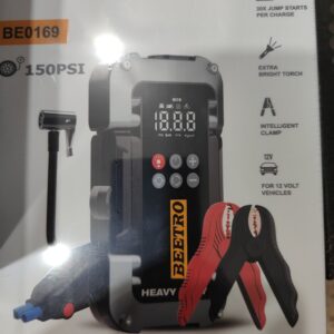 Produit booster 12 v plus compresseur plus power bank